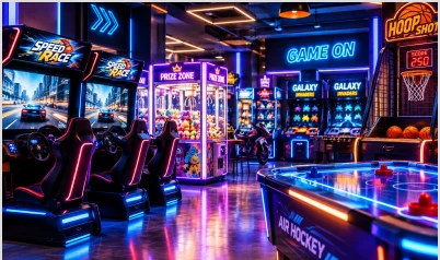 Arcade machines & Games